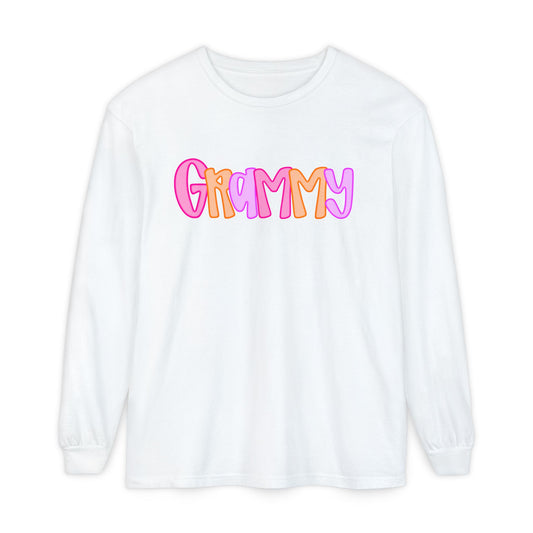 Grammy Neon Comfort Colors Long Sleeve