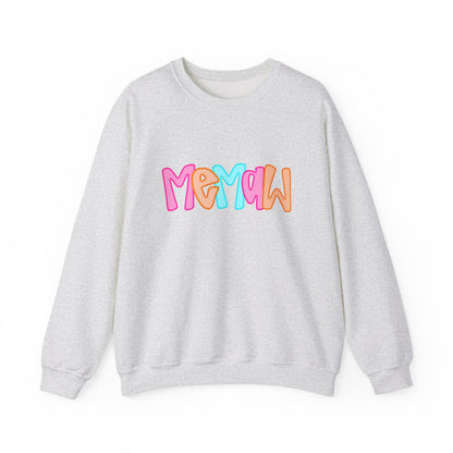 Memaw Neon Gildan Crewneck