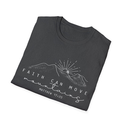 Faith Can Move Mountains Gildan Softstyle