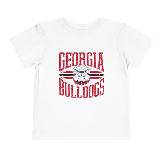 Georgia Bulldogs Toddler Tee, Kids College Apparel, Youth Sports Shirt, Baby Team Tee, Toddler Fan Gear