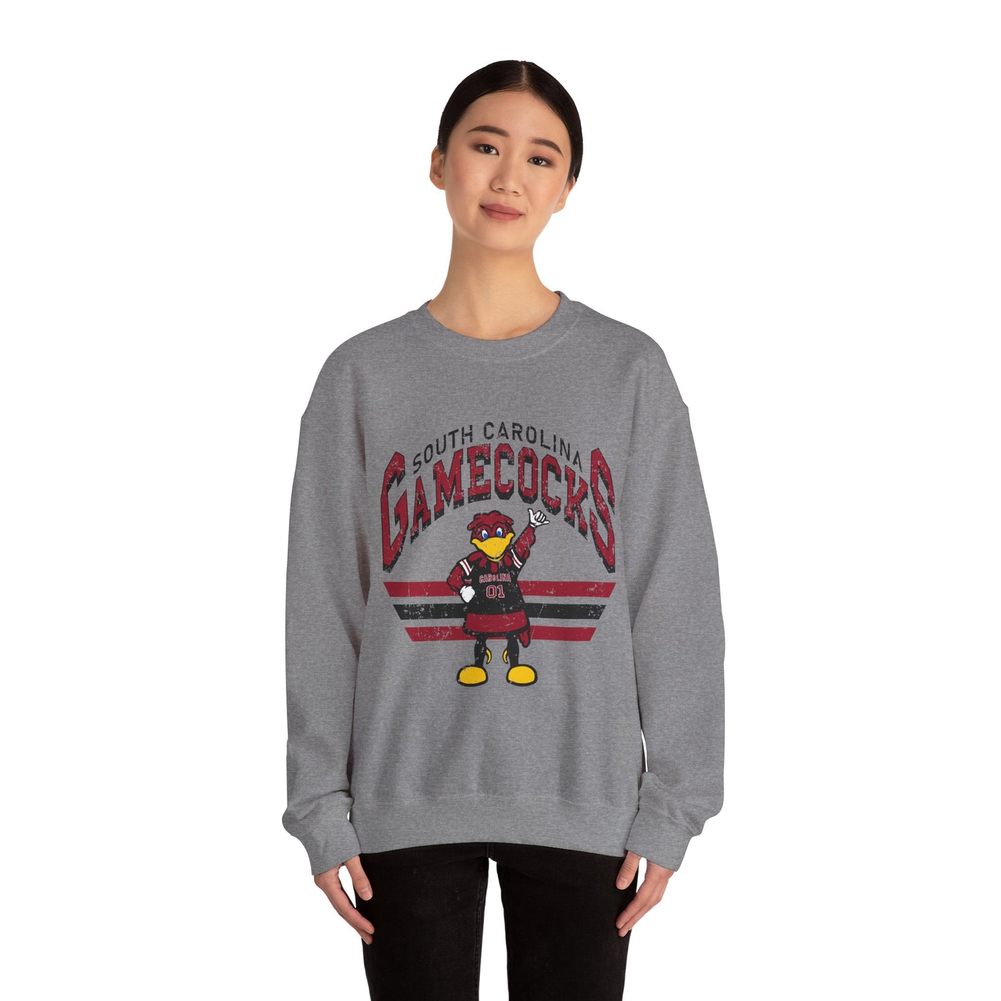 Gamecocks Spirit Crewneck Sweatshirt - Unisex College Apparel, South Carolina Sweatshirt, Game Day Wear, Sports Fan Gear, Comfortable [...]