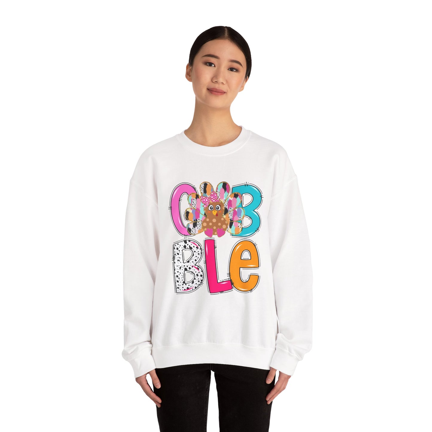 Colorful GOBBLE Sweatshirt
