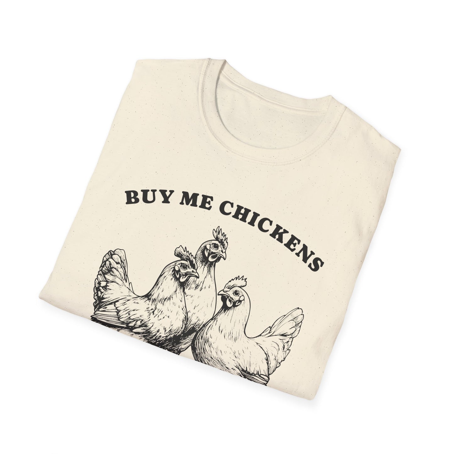 Funny Chicken Government T-Shirt, Humorous Tee, Gift for Chicken Lovers, Farm Animal Humor, Unique Graphic Shirt