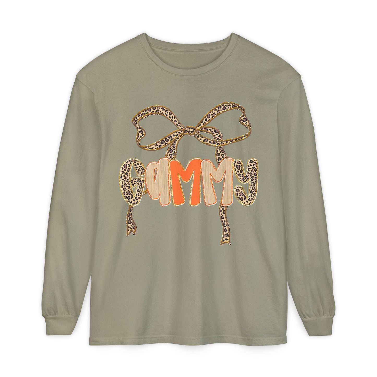 Gammy Leopard Long Sleeve T-Shirt