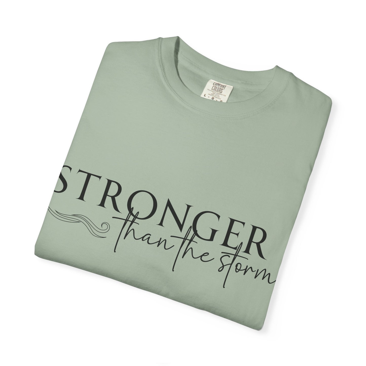 Empowering Garment-Dyed Unisex T-Shirt | Perfect for Every Day, Motivational Gift, Casual Wear, Strength in Adversity