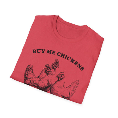 Funny Chicken Government T-Shirt, Humorous Tee, Gift for Chicken Lovers, Farm Animal Humor, Unique Graphic Shirt