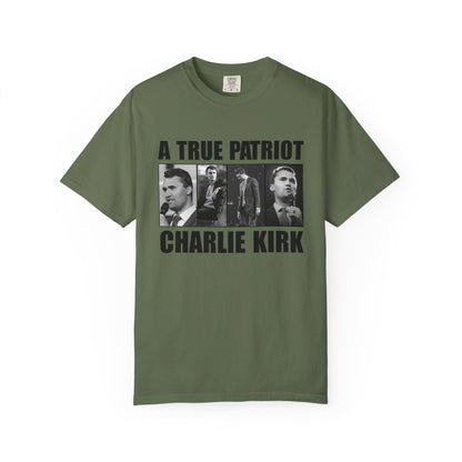 Patriotic Graphic Tee - A True Patriot, Charlie Kirk Shirt, Unisex Casual Wear, Gift for Conservatives, Election Day Apparel, Freedom [...]