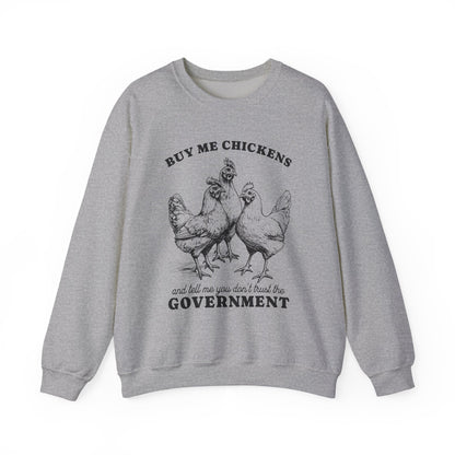 Charming Statement Sweatshirt: 'Buy Me Chickens' Style, Cozy Gift for Chicken Lovers, Fun Agriculture Apparel, Perfect for Farmhouse [...]