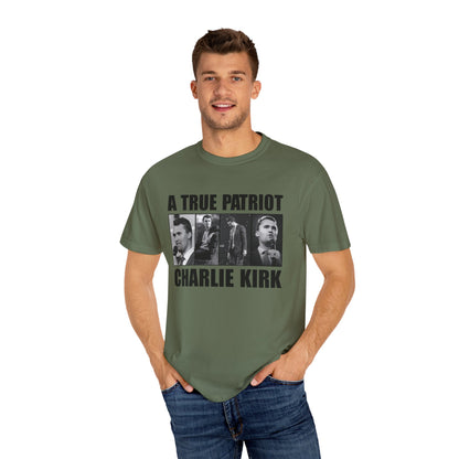 Patriotic Graphic Tee - A True Patriot, Charlie Kirk Shirt, Unisex Casual Wear, Gift for Conservatives, Election Day Apparel, Freedom [...]