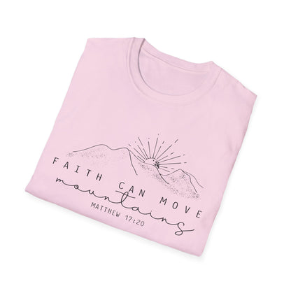Faith Over Mountains Gildan Softstyle