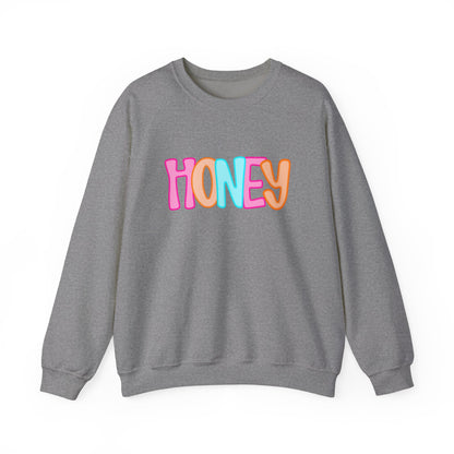 Honey Neon Gildan Crewneck