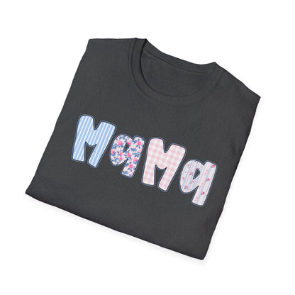 Mama Floral Letters T-Shirt