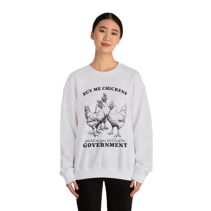 Charming Statement Sweatshirt: 'Buy Me Chickens' Style, Cozy Gift for Chicken Lovers, Fun Agriculture Apparel, Perfect for Farmhouse [...]
