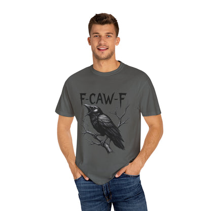 Gothic Raven T-Shirt, Unisex Graphic Tee, Casual Wear, Halloween Apparel, Unique Gift for Artists, Nature Lovers