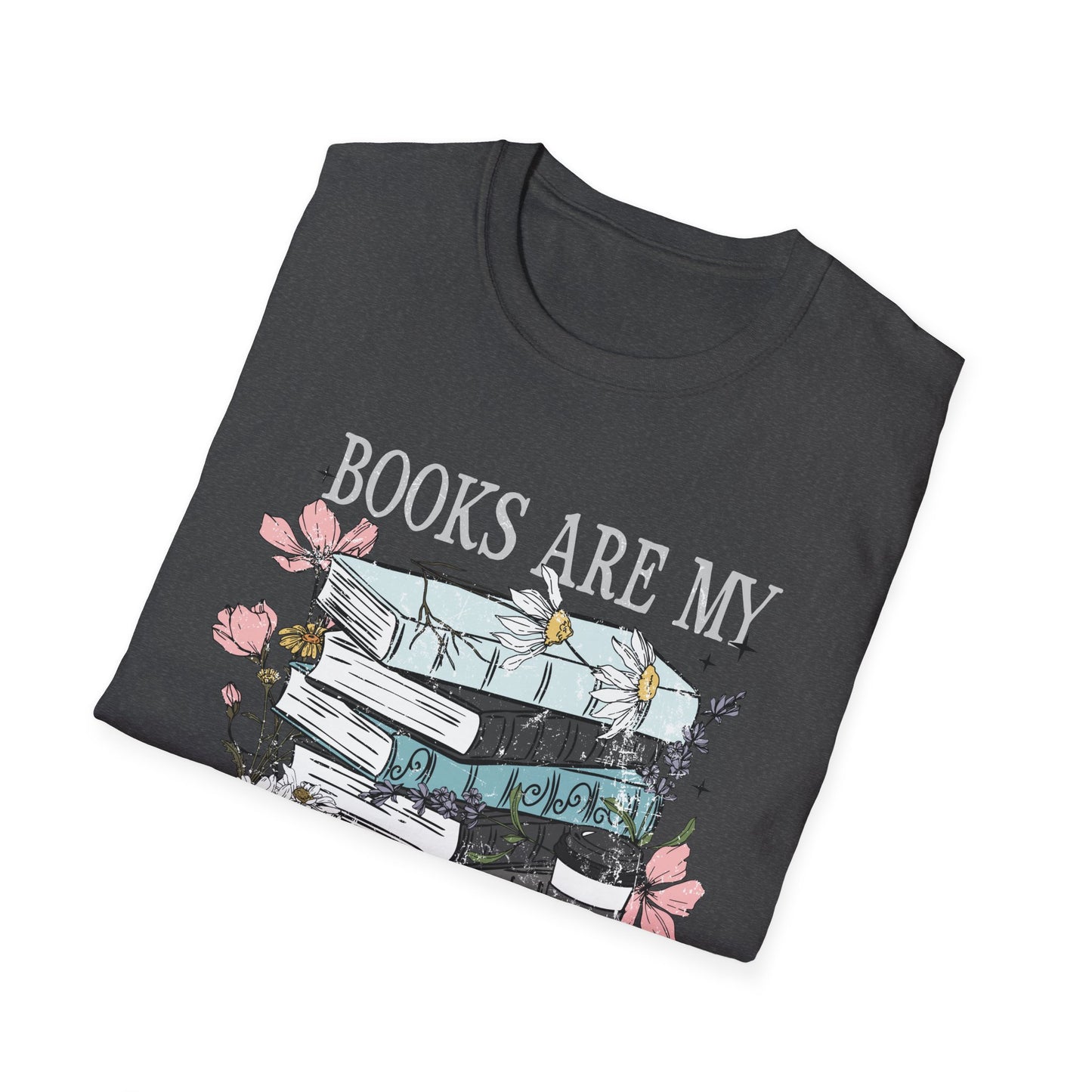 Books Are My Therapy T-Shirt, Cozy Book Lover Tee, Gift for Readers, Relaxed Fit Unisex Shirt, Literary Apparel, Perfect for Book [...]
