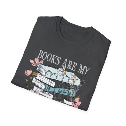 Books Are My Therapy T-Shirt, Cozy Book Lover Tee, Gift for Readers, Relaxed Fit Unisex Shirt, Literary Apparel, Perfect for Book [...]