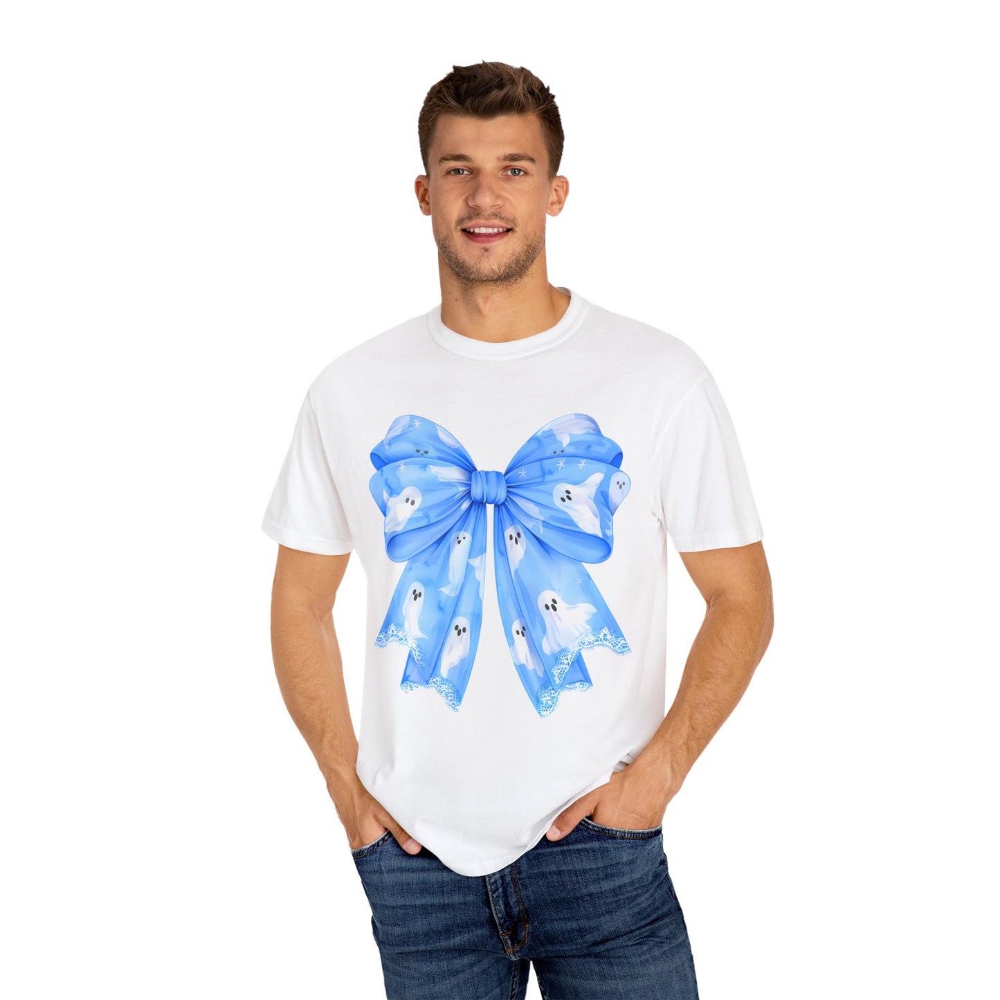 Blue Ghost Bow T-shirt
