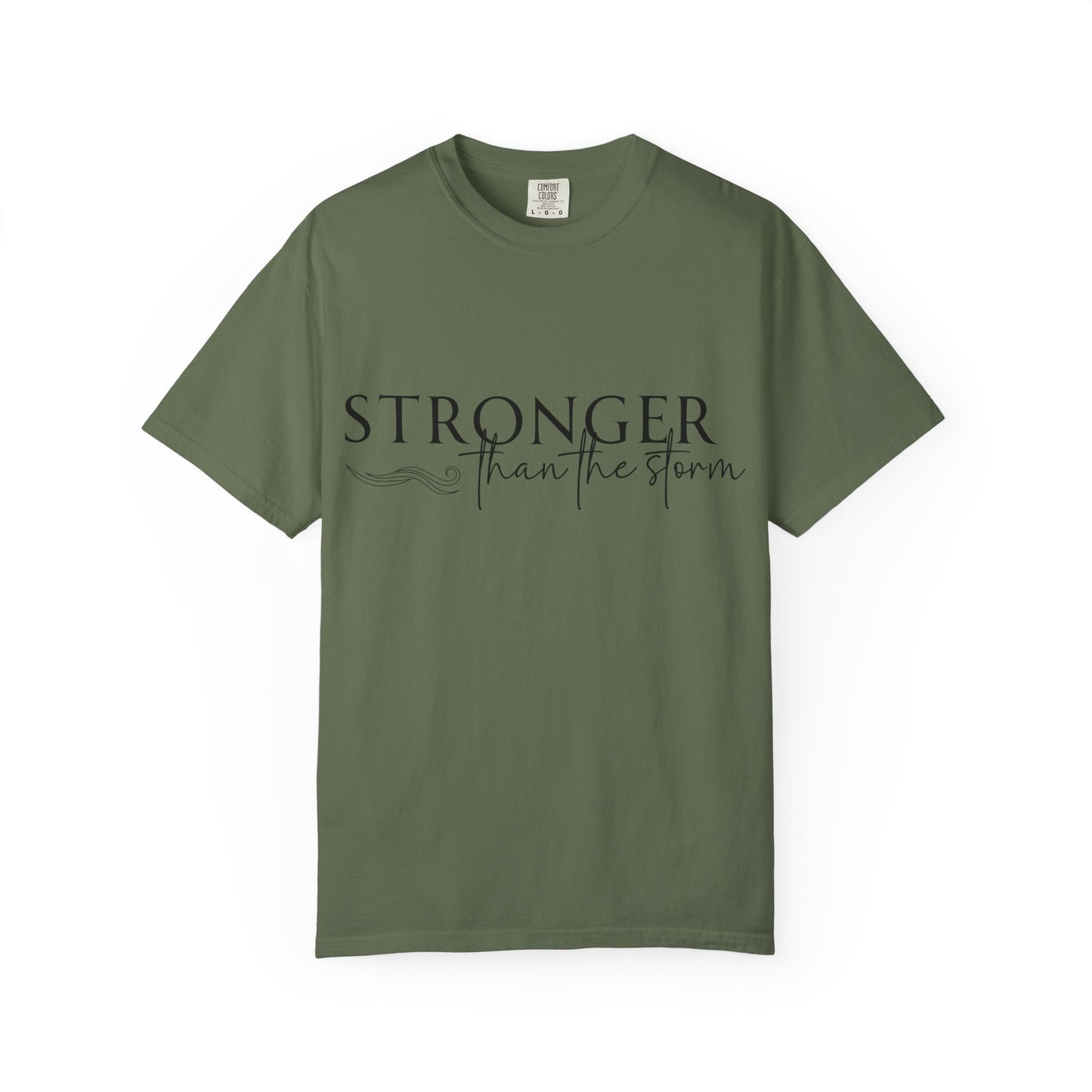 Empowering Garment-Dyed Unisex T-Shirt | Perfect for Every Day, Motivational Gift, Casual Wear, Strength in Adversity