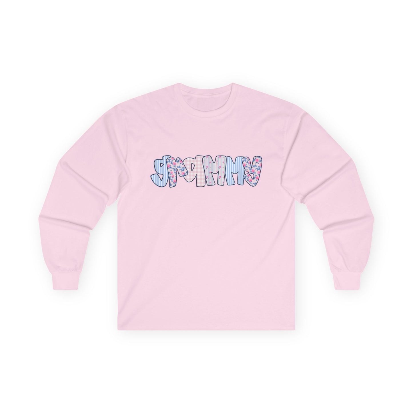 Grammy Pink & Blue Floral Long Sleeve