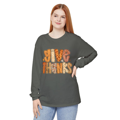 Thankful Vibes Long Sleeve T-Shirt