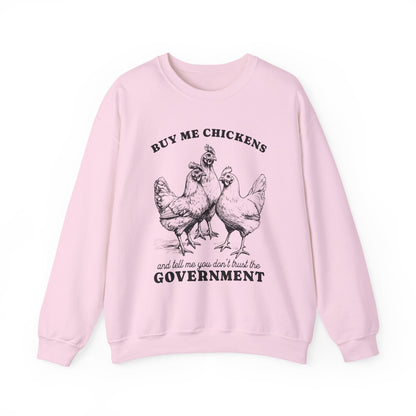 Charming Statement Sweatshirt: 'Buy Me Chickens' Style, Cozy Gift for Chicken Lovers, Fun Agriculture Apparel, Perfect for Farmhouse [...]