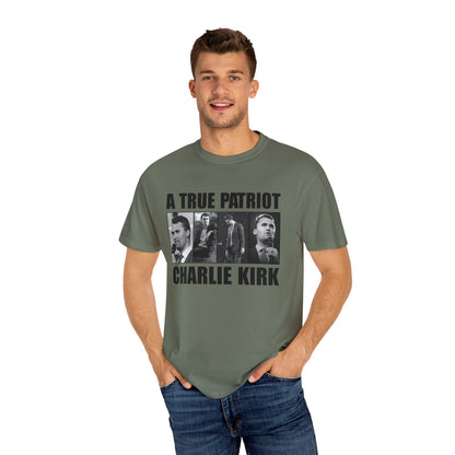 Patriotic Graphic Tee - A True Patriot, Charlie Kirk Shirt, Unisex Casual Wear, Gift for Conservatives, Election Day Apparel, Freedom [...]