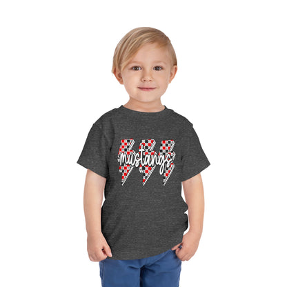 Mustang Lightning Toddler Tee - Fun Kids Wear, Perfect for Birthdays, Family Gatherings, Playdates, and Everyday Adventures
