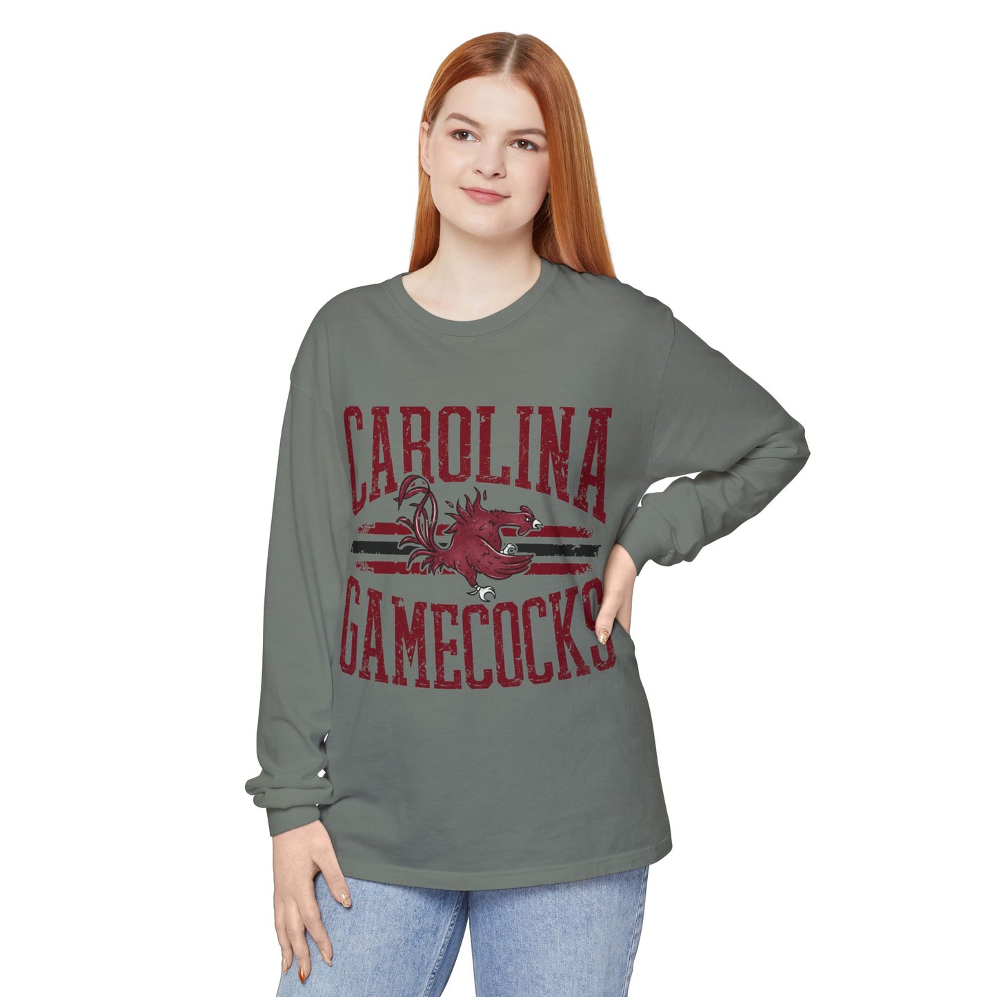 Carolina Gamecocks Long Sleeve Tee, Game Day T-Shirt, Unisex Sports Shirt, College Apparel, Casual Wear