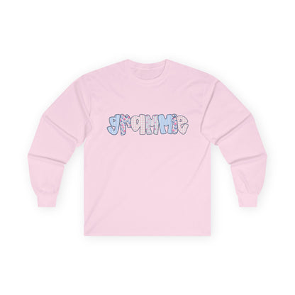 Grammie Pink & Blue Floral Long Sleeve