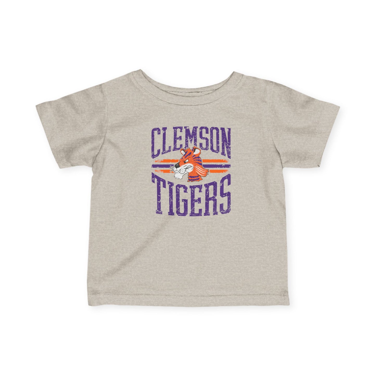 Clemson Tigers Infant Tee - Cute Baby Shirt, Kids' Apparel, College Merchandise, Baby Shower Gift, Toddler Clothing