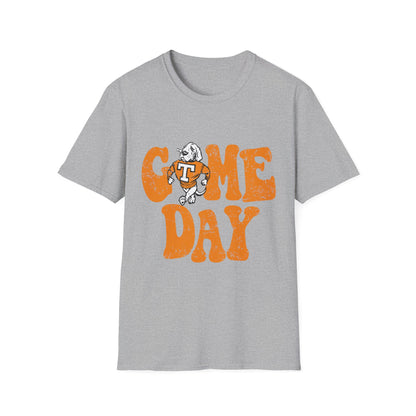Game Day Unisex Softstyle T-Shirt, Casual Tee, College Sports Apparel, Fan Gear, Everyday Wear, Gift for Sports Lovers