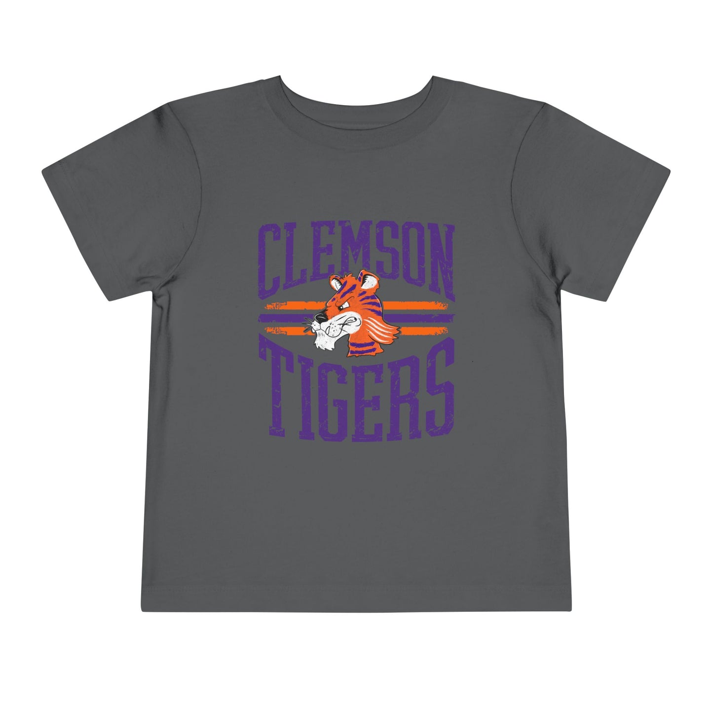 Clemson Tigers Toddler Tee, Cute Kids Shirt, Youth Sports Apparel, Toddler Fan Gear, Clemson University Shirt