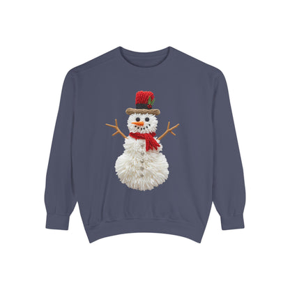 Cozy Snowman Sweatshirt Comfort Colors