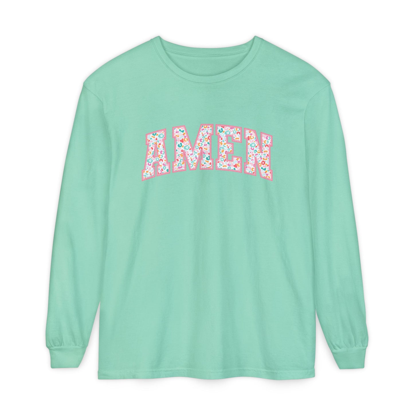 Amen Floral Long Sleeve Tee