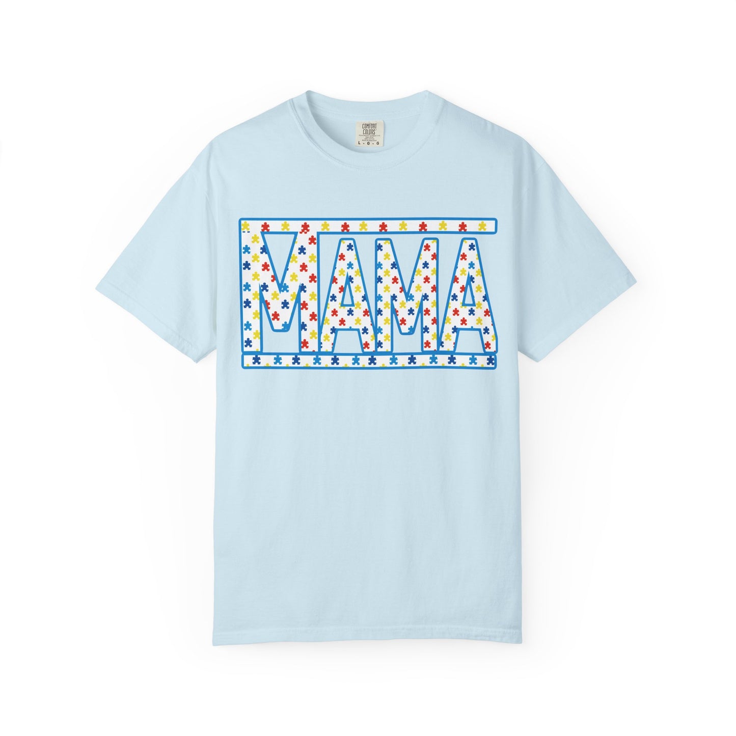 Mama Garment-Dyed T-Shirt: Fun Gift for Moms, Casual Wear, Mother's Day, Birthday, Family Gatherings