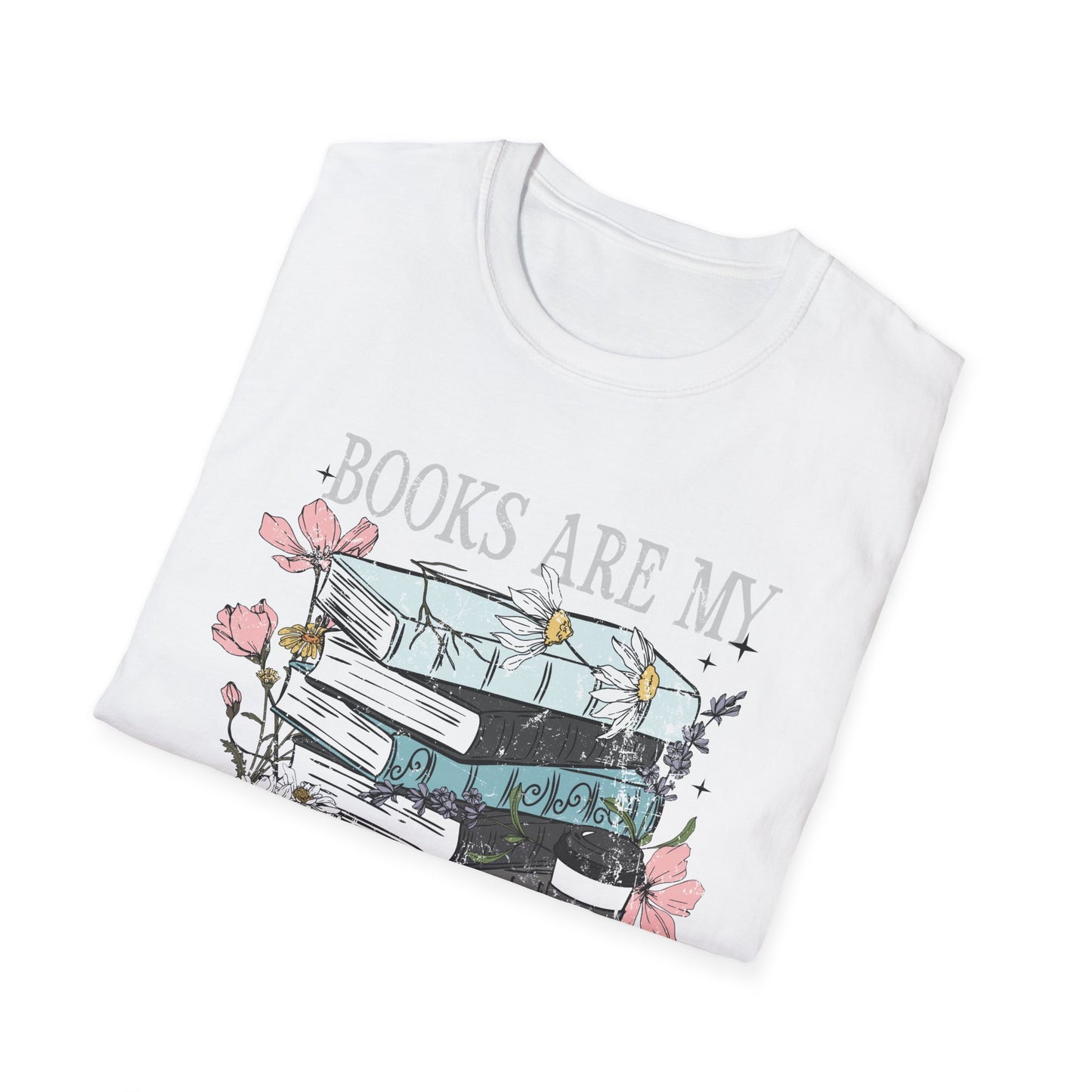 Books Are My Therapy T-Shirt, Cozy Book Lover Tee, Gift for Readers, Relaxed Fit Unisex Shirt, Literary Apparel, Perfect for Book [...]