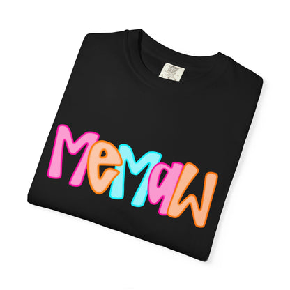 Memaw Neon Comfort Colors Tee