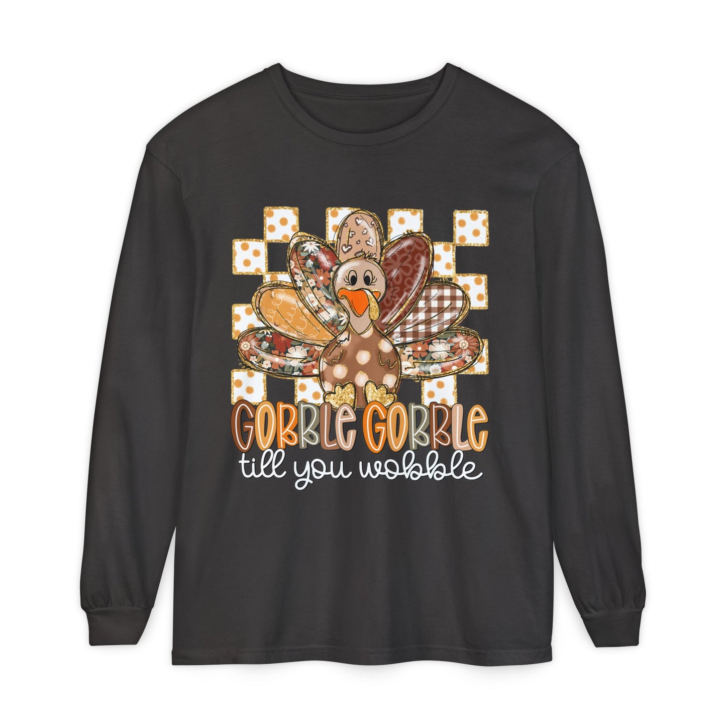 Thanksgiving Turkey Long Sleeve Tee