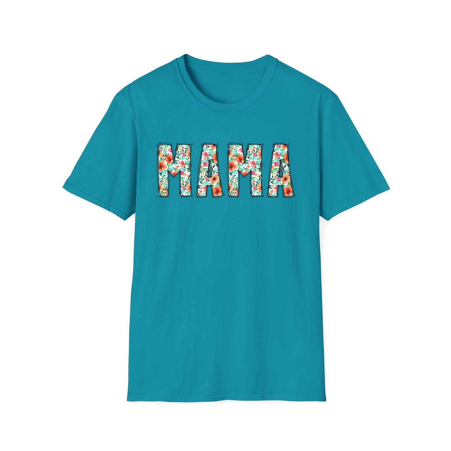 Mama Floral T‑Shirt
