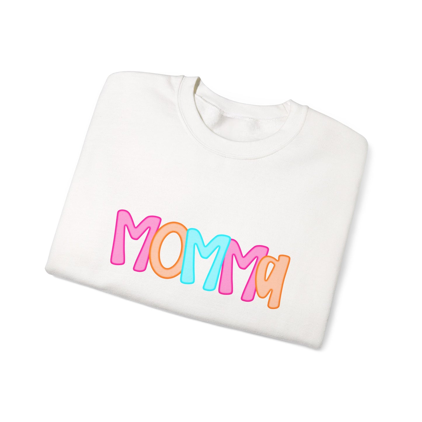 Momma Neon Gildan Crewneck
