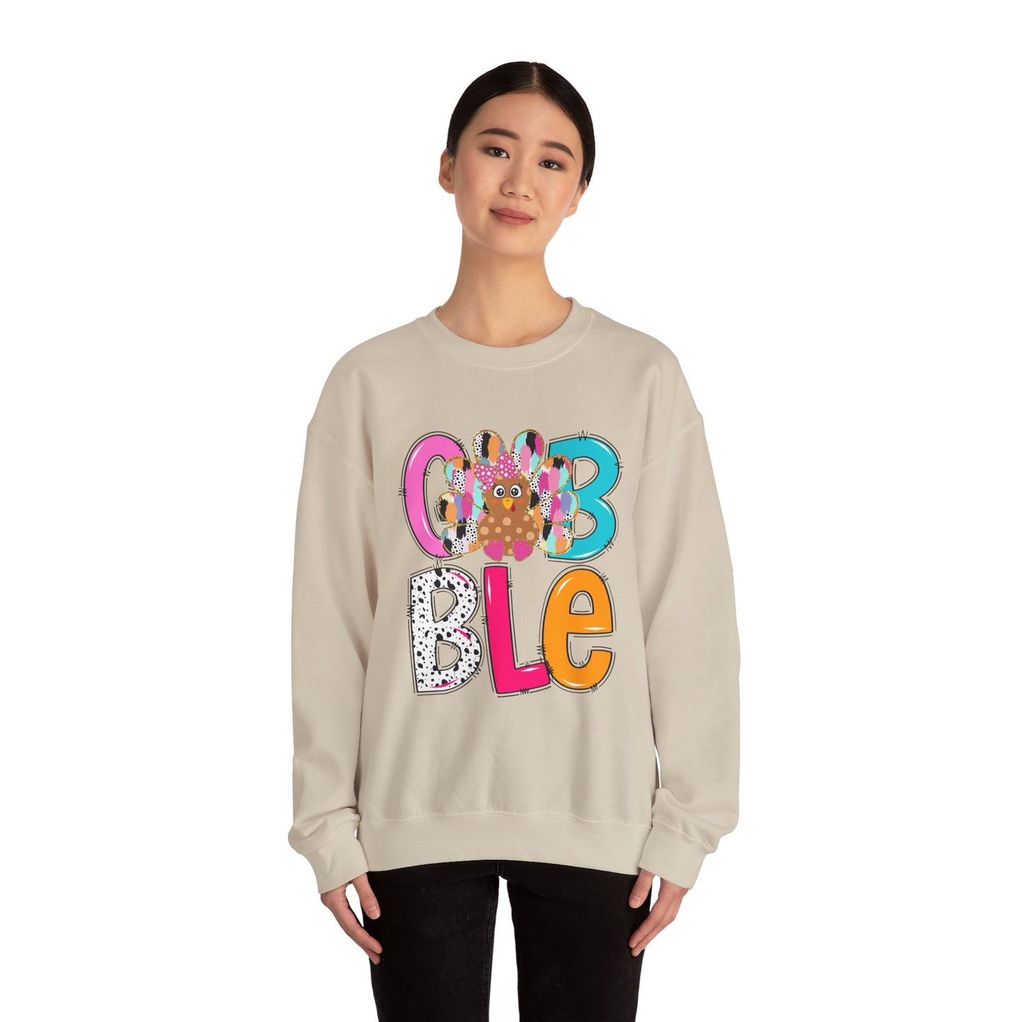 Colorful GOBBLE Sweatshirt