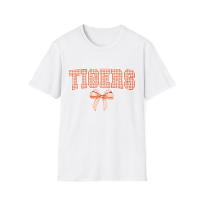 Tigers Graphic T-Shirt, Cute Casual Top, Tiger Appreciation Gift, Trendy College Wear, Perfect for Sports Events, Summer Outings