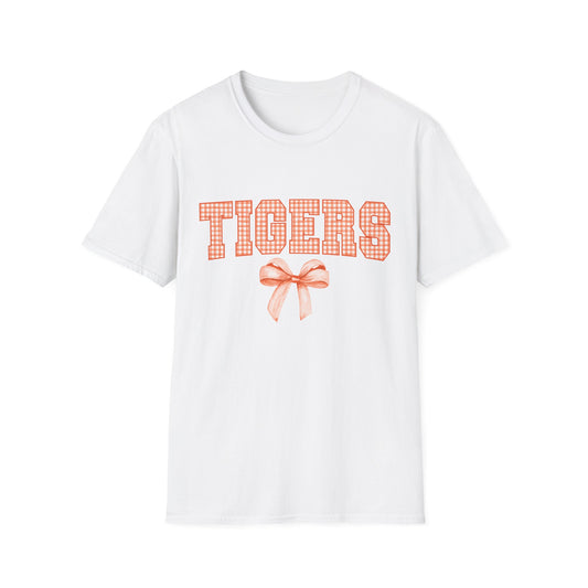 Tigers Graphic T-Shirt, Cute Casual Top, Tiger Appreciation Gift, Trendy College Wear, Perfect for Sports Events, Summer Outings