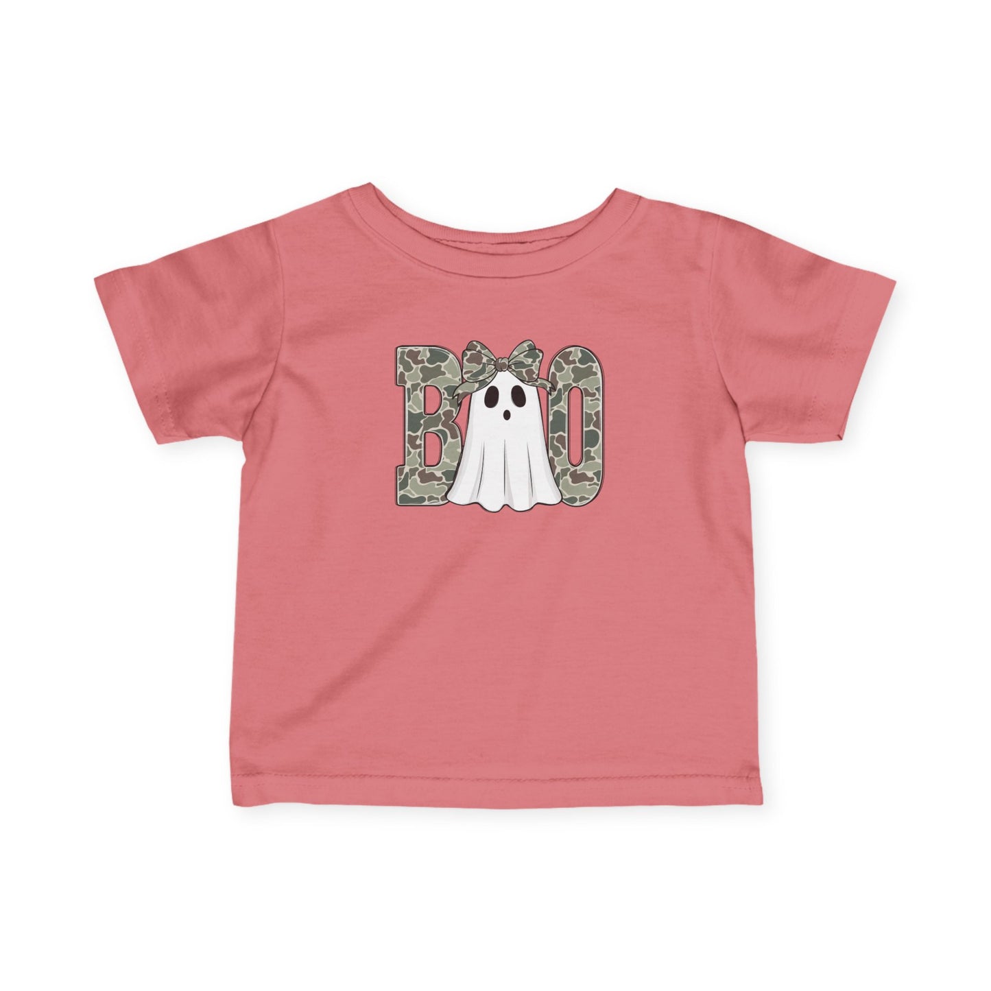 Infant Girls Camo Ghost Boo