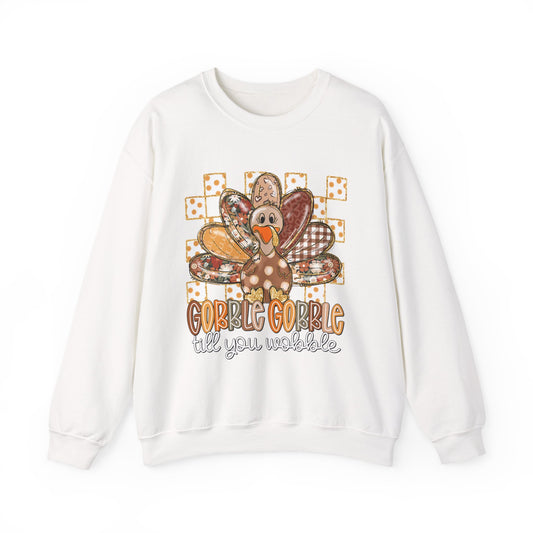 Thanksgiving Turkey Sweatshirt, Cozy Fall Sweater, Holiday Gift for Her, Fall Fashion, Family Gathering Attire
