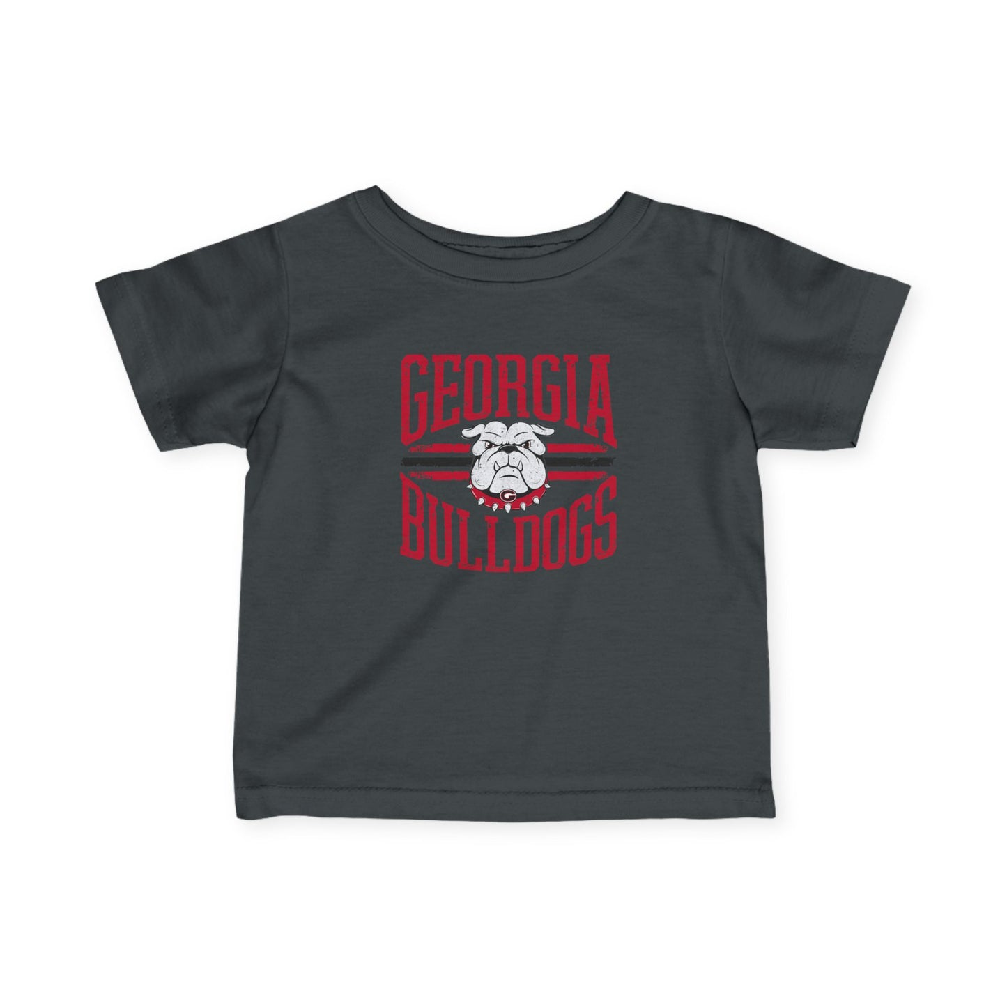 Georgia Bulldogs Infant Tee, Baby Georgia Shirt, College Sports Toddler Tee, Bulldog Fan Outfit, Kids College Apparel