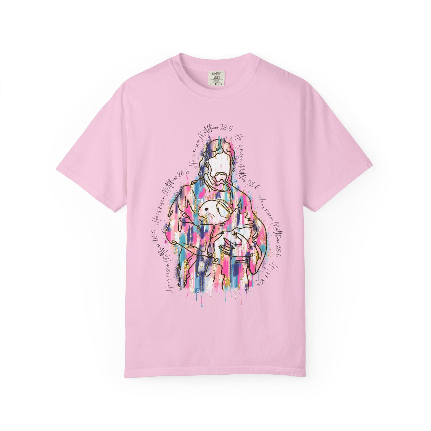 Colorful Artistic Unisex T-Shirt, Creative Gift for Art Lovers, Casual Wear, Unique Statement Tee, Gift for Holidays, Trendy Fashion