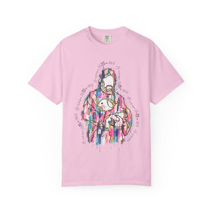 Colorful Artistic Unisex T-Shirt, Creative Gift for Art Lovers, Casual Wear, Unique Statement Tee, Gift for Holidays, Trendy Fashion
