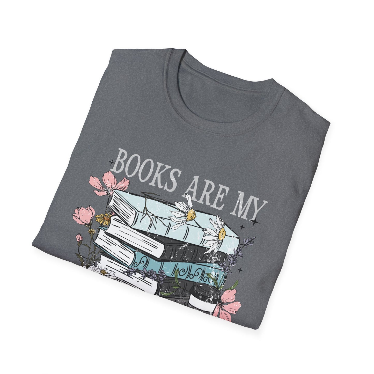 Books Are My Therapy T-Shirt, Cozy Book Lover Tee, Gift for Readers, Relaxed Fit Unisex Shirt, Literary Apparel, Perfect for Book [...]