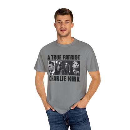 Patriotic Graphic Tee - A True Patriot, Charlie Kirk Shirt, Unisex Casual Wear, Gift for Conservatives, Election Day Apparel, Freedom [...]